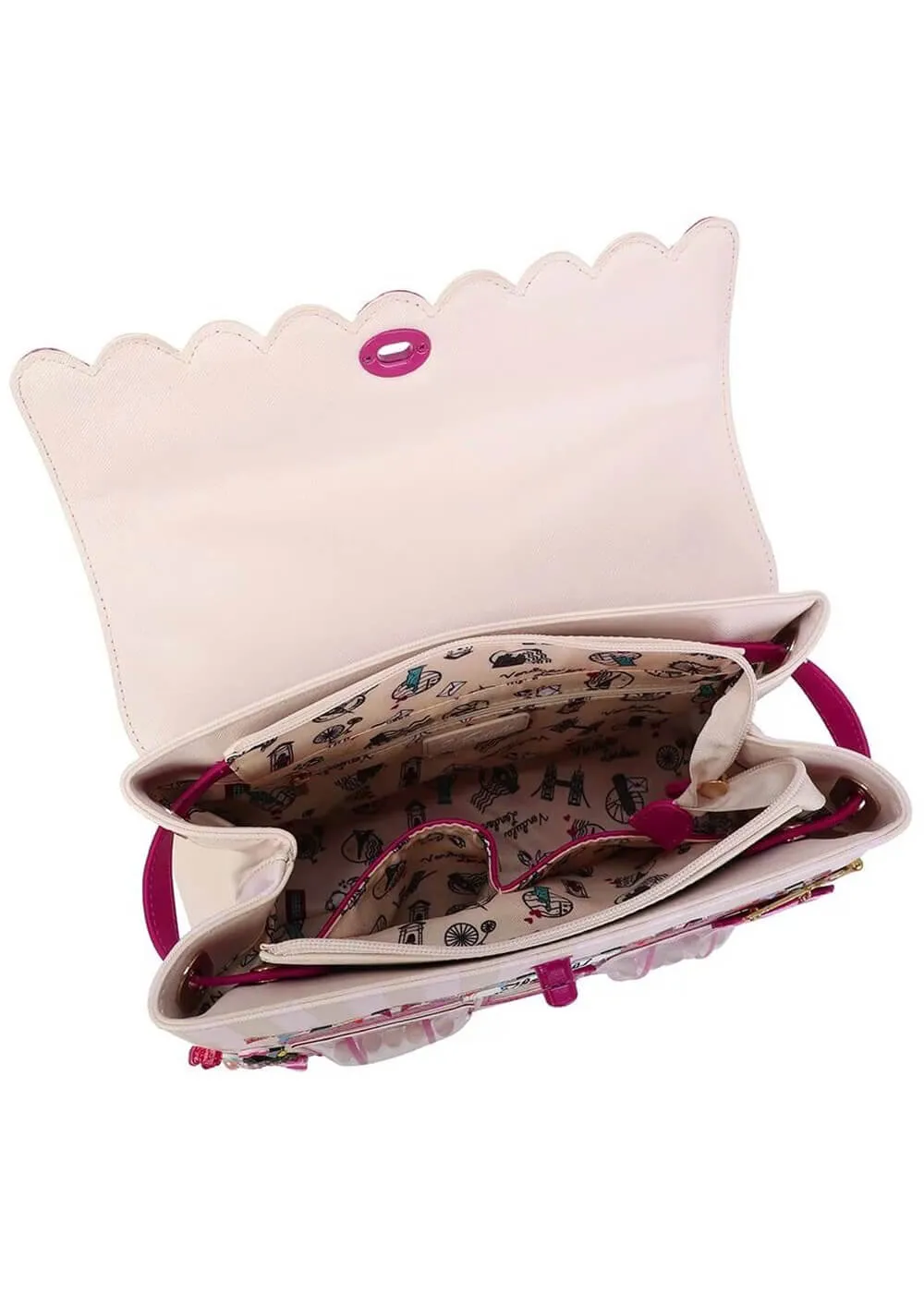 Vendula London The Old Sweet Shop Grace Bag Pink