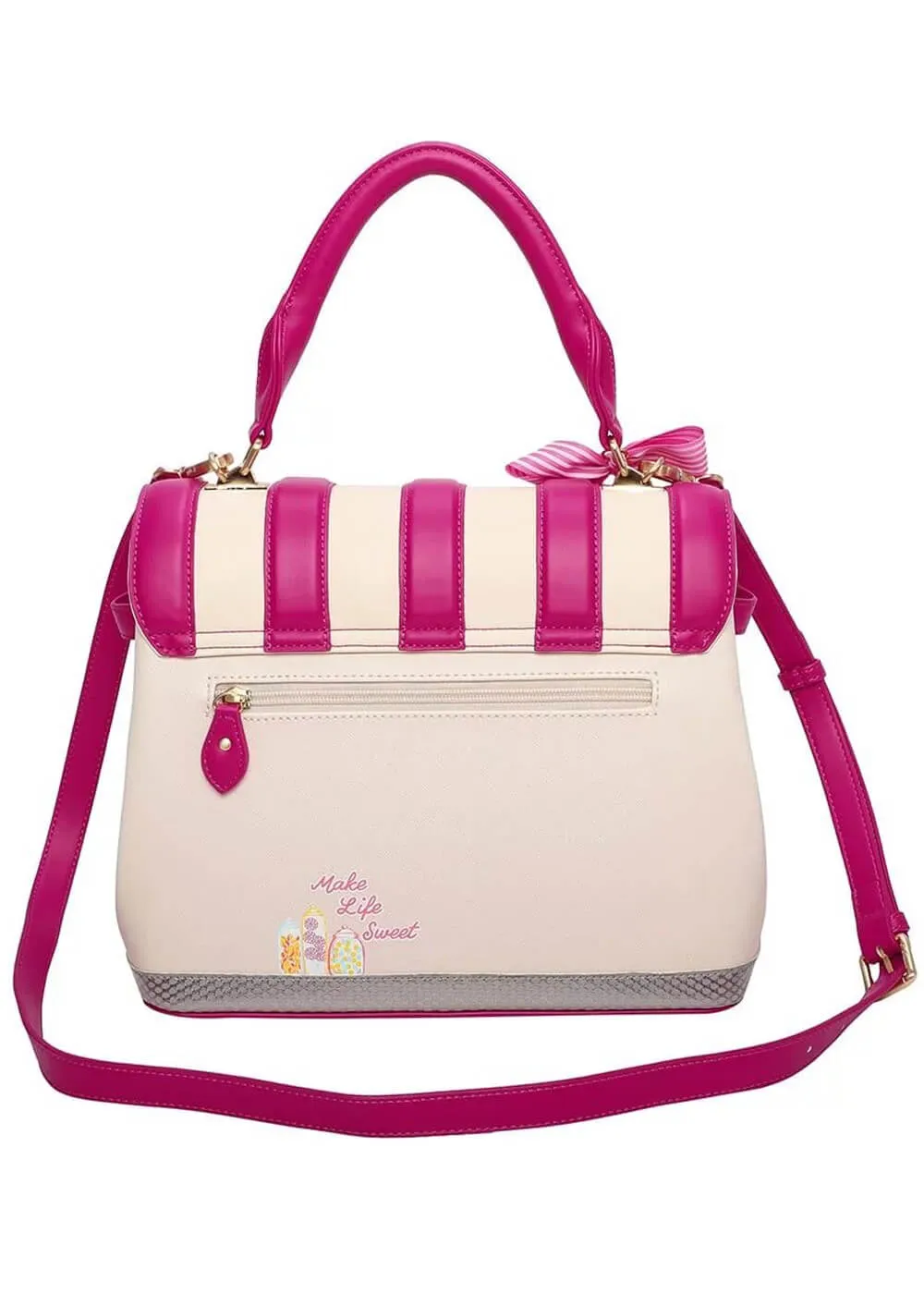 Vendula London The Old Sweet Shop Grace Bag Pink