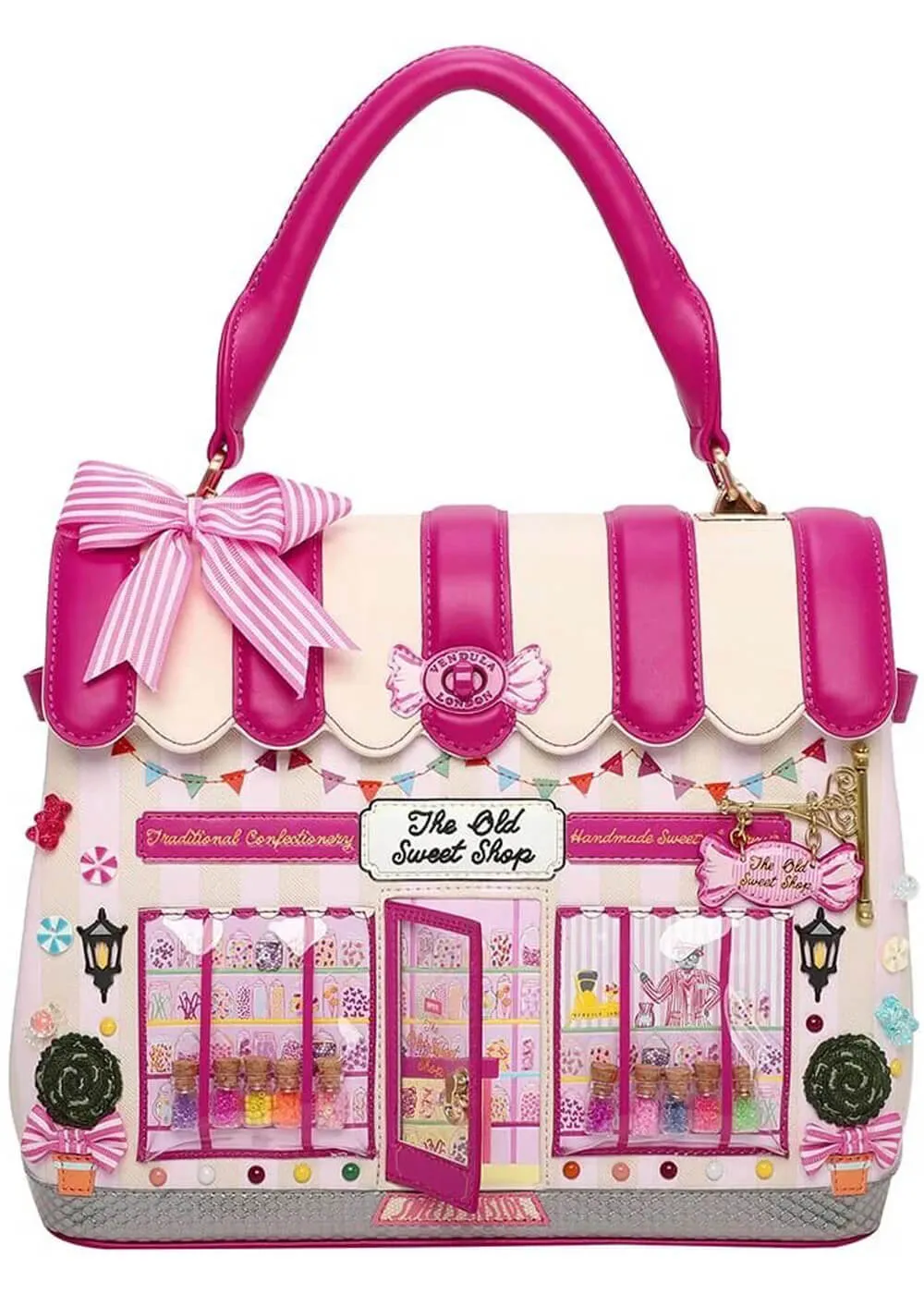 Vendula London The Old Sweet Shop Grace Bag Pink