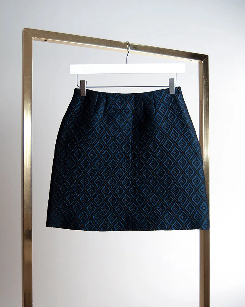 Versace geo vintage skirt