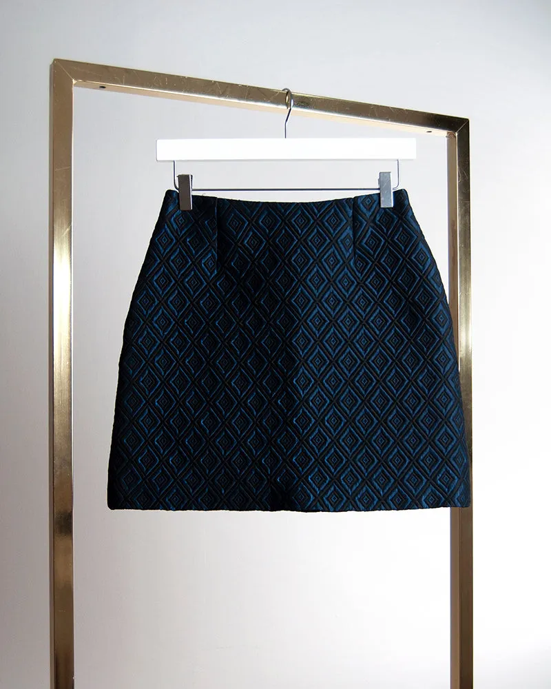 Versace geo vintage skirt