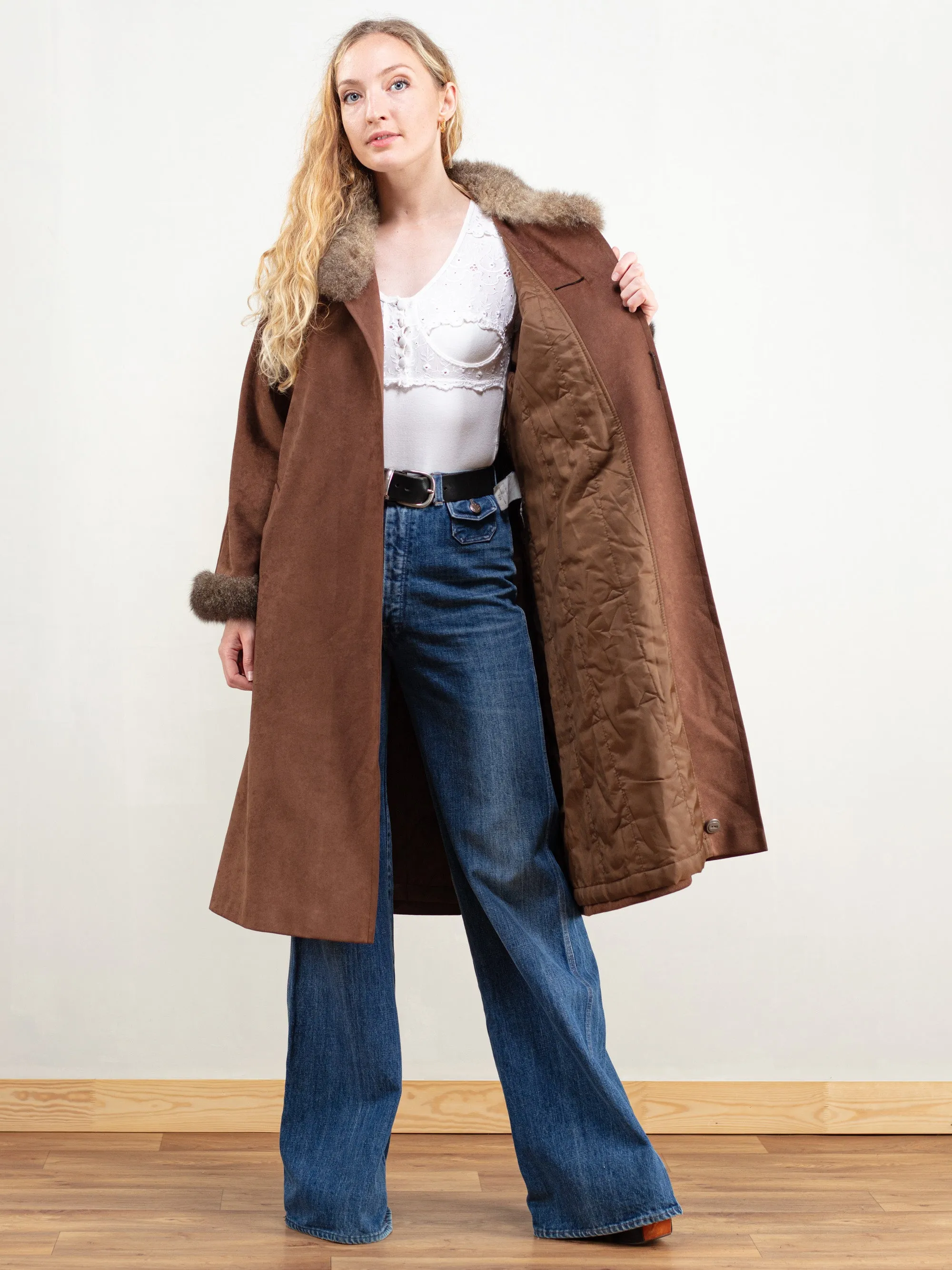 Vintage 80's Women Winter Coat