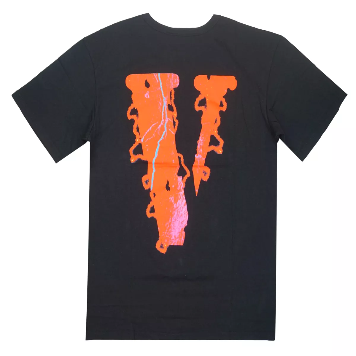 VLONE Shocker Skull Tee (Blk/Infrared Red) /D17