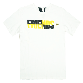 VLONE x Testing Friends Tee (Wht/Ylw) /D12