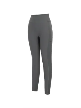 [WMS] Woven Hybrid Brushed Leggings D.Grey