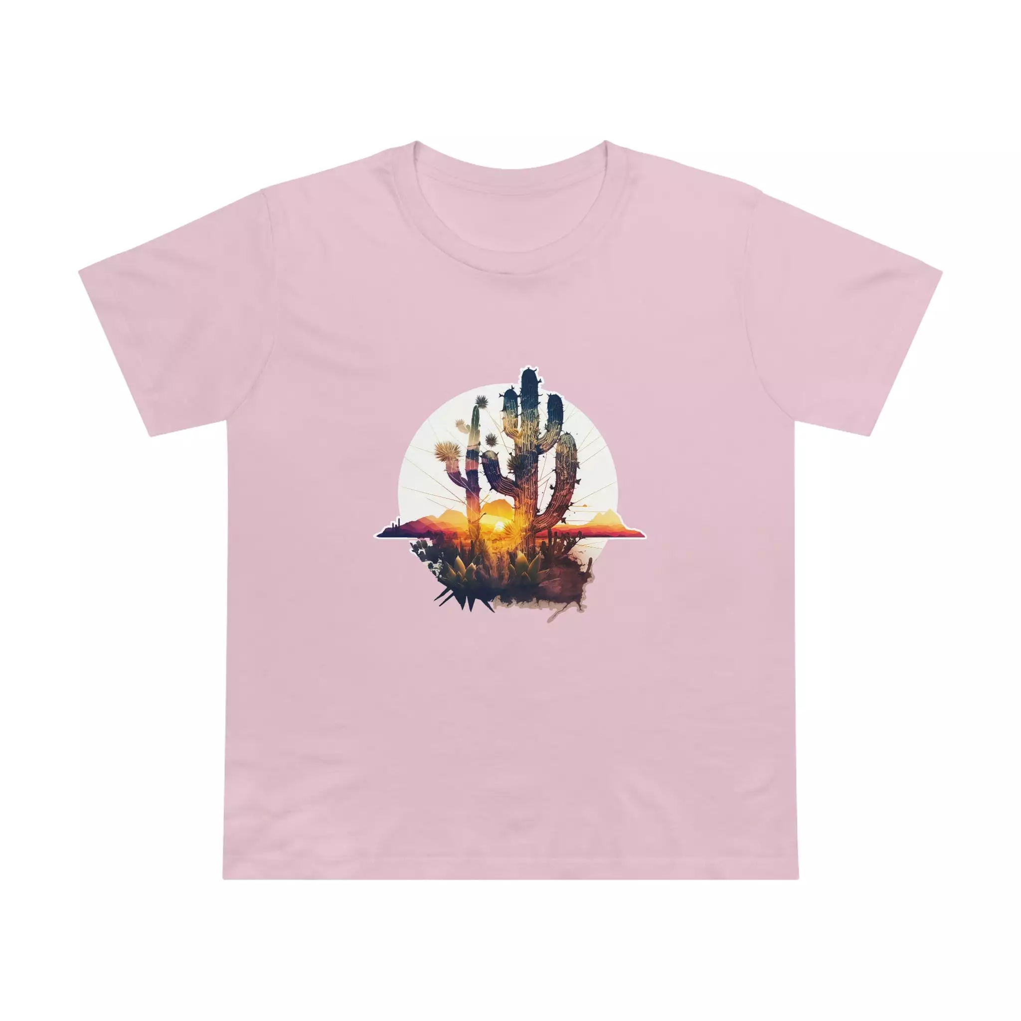 Women’s Cactus Sundowner  crew neck T-shirt