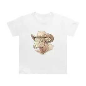 Women’s ram cowboy crew neck t-shirt