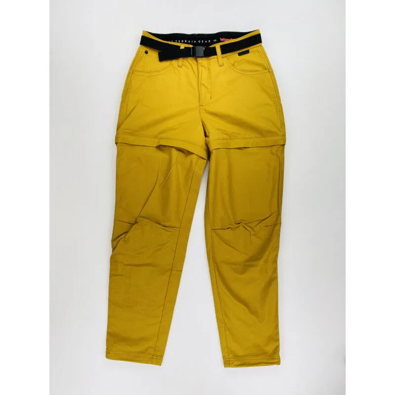 Wrangler  Packable Zipoff Pant - Pantaloni da escursionismo di seconda mano - Donna - Giallo - US 28