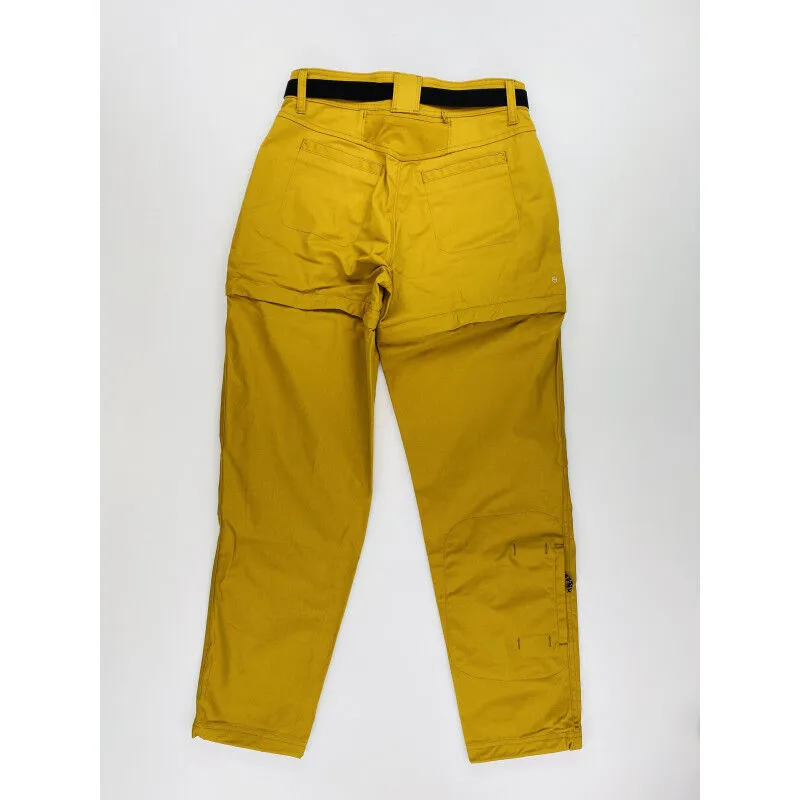 Wrangler  Packable Zipoff Pant - Pantaloni da escursionismo di seconda mano - Donna - Giallo - US 28