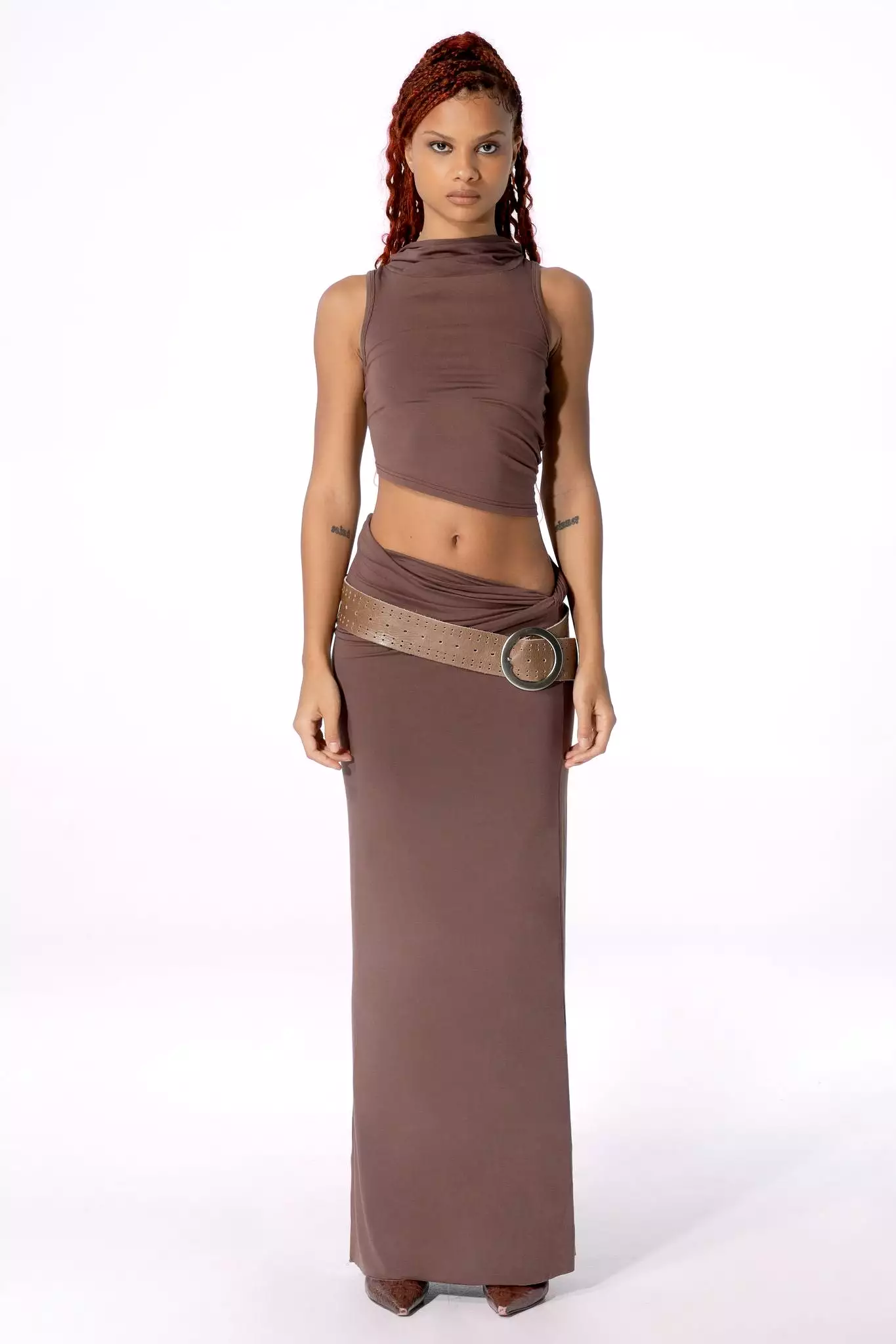 Xenon Skirt - Brown