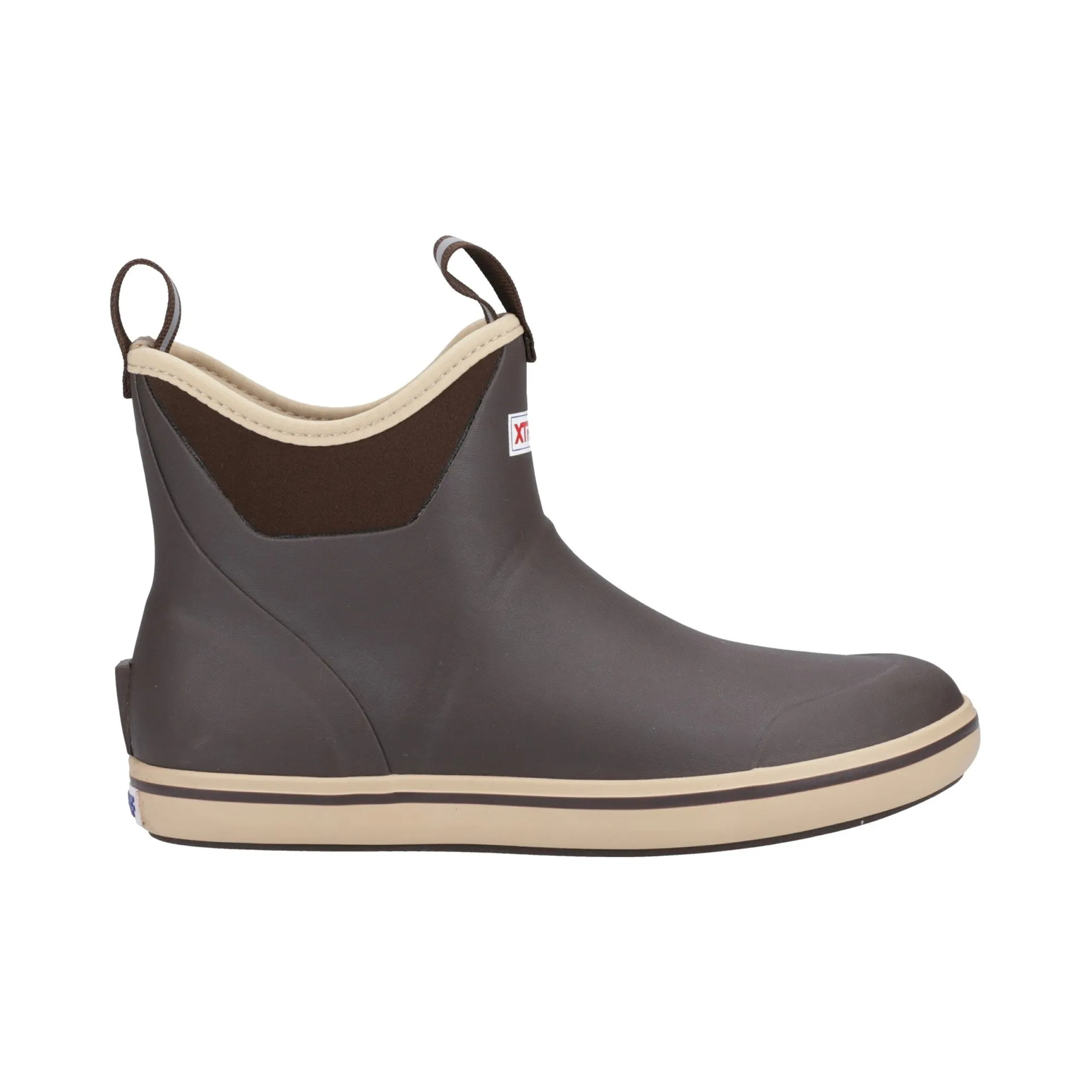 Xtratuf Ankle Deck Mens Boot - Chocolate/Tan