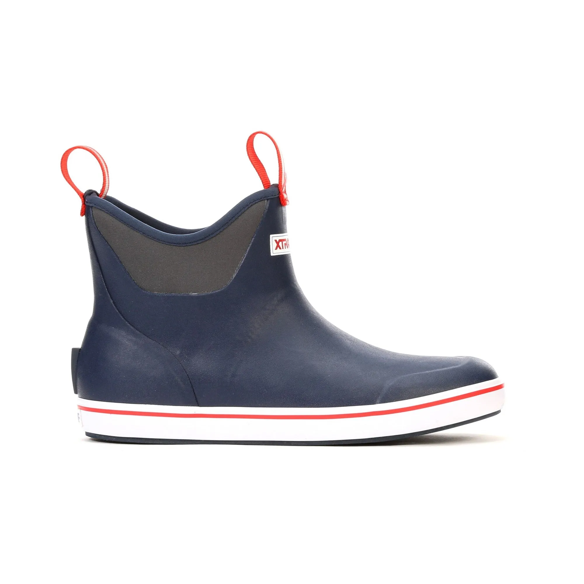 Xtratuf Ankle Deck Mens Boot - Navy/Red