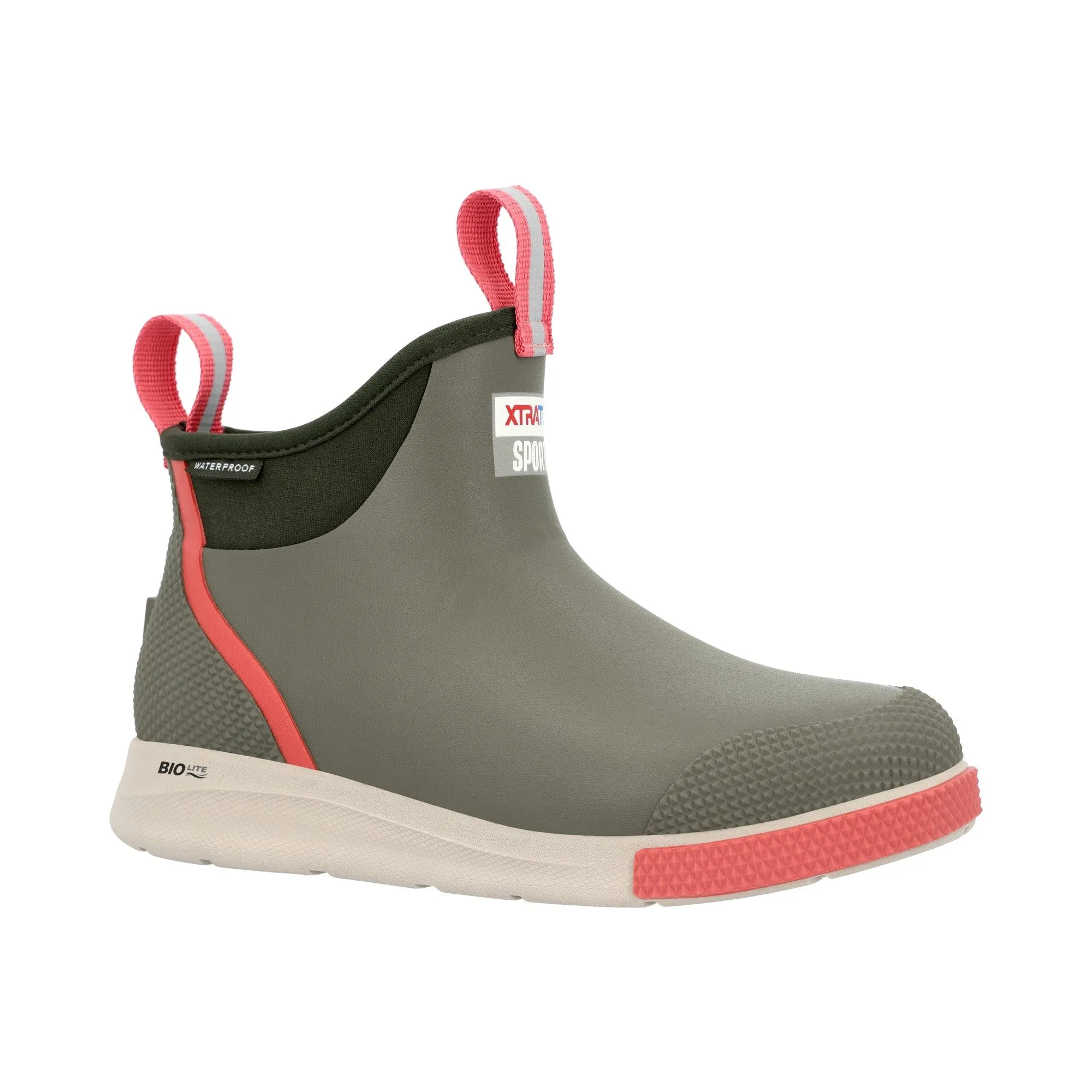 Xtratuf Ankle Deck Womens Boot Sport - Olive